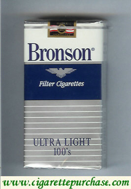 Bronson Ultra Light 100s cigarettes